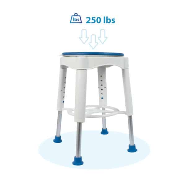 MGC Rotating Deluxe Bath Stool - Image 6