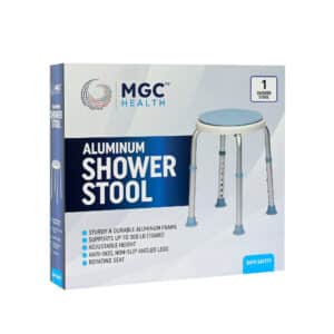 MGC Aluminum Shower Stool